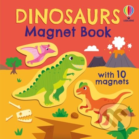 Kniha: Dinosaurs Magnet Book (Kristie Pickersgill). Usborne, 2026 Kniha: Dinosaurs Magnet Book (Kristie Pickersgill). Usborne, 2026