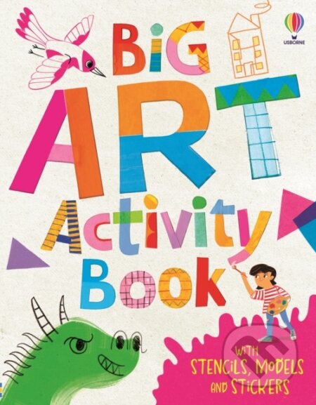 Kniha: Big ART Activity Book (Sarah Hull). Usborne, 2026 Kniha: Big ART Activity Book (Sarah Hull). Usborne, 2026