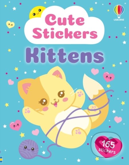 Kniha: Cute Stickers Kittens (Katie Daynes). Usborne, 2026 Kniha: Cute Stickers Kittens (Katie Daynes). Usborne, 2026