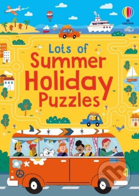 Kniha: Lots of Summer Holiday Puzzles (Simon Tudhope). Usborne, 2026 Kniha: Lots of Summer Holiday Puzzles (Simon Tudhope). Usborne, 2026