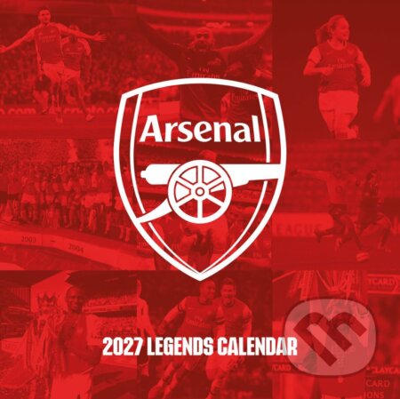 Kniha: Oficiální nástěnný kalendář 2027 FC Arsenal: Legendy (30,5 x 30,5|61 cm) (Arsenal Pulp Press). Arsenal Pulp Press, 2026 Kniha: Oficiální nástěnný kalendář 2027 FC Arsenal: Legendy (30,5 x 30,5|61 cm) (Arsenal Pulp Press). Arsenal Pulp Press, 2026