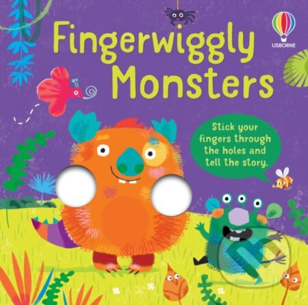 Kniha: Fingerwiggly Monsters (Felicity Brooks). Usborne, 2026 Kniha: Fingerwiggly Monsters (Felicity Brooks). Usborne, 2026