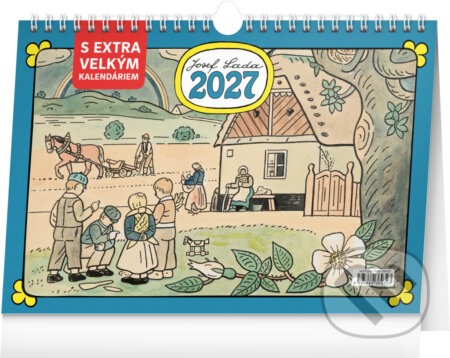 NOTIQUE Stolní kalendář Josef Lada 2027 (s extra velkým kalendáriem) (Notique). Notique, 2026 NOTIQUE Stolní kalendář Josef Lada 2027 (s extra velkým kalendáriem) (Notique). Notique, 2026