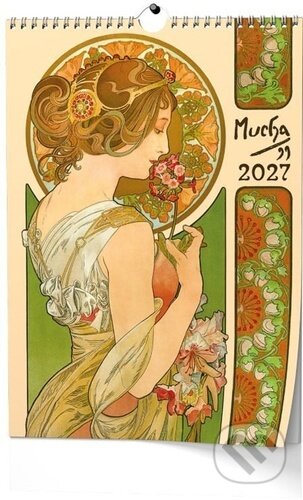 Alfons Mucha 2027 - nástěnný kalendář (Baloušek). Baloušek, 2026 Alfons Mucha 2027 - nástěnný kalendář (Baloušek). Baloušek, 2026