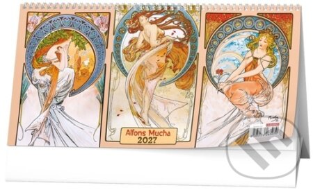 Alfons Mucha 2027 - stolní kalendář (Baloušek). Baloušek, 2026 Alfons Mucha 2027 - stolní kalendář (Baloušek). Baloušek, 2026