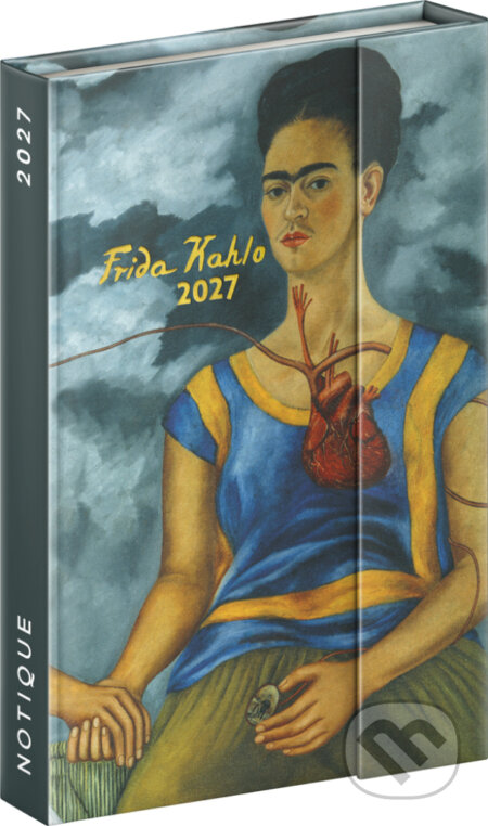 NOTIQUE Týždenný magnetický diár Frida Kahlo 2027 (Notique). Notique, 2026 NOTIQUE Týždenný magnetický diár Frida Kahlo 2027 (Notique). Notique, 2026