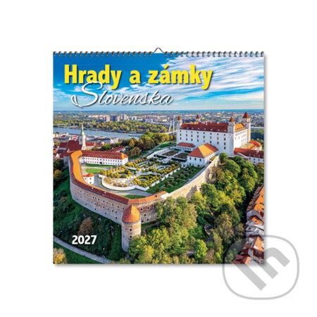 Nástenný kalendár Hrady a zámky Slovenska 2027 (Spektrum grafik). Spektrum grafik, 2026 Nástenný kalendár Hrady a zámky Slovenska 2027 (Spektrum grafik). Spektrum grafik, 2026