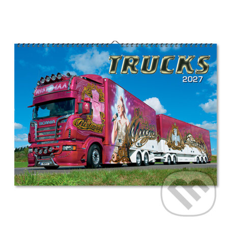 Nástenný kalendár Trucks 2027 (Spektrum grafik). Spektrum grafik, 2026 Nástenný kalendár Trucks 2027 (Spektrum grafik). Spektrum grafik, 2026