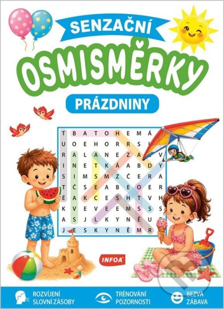 Kniha: Senzační osmisměrky - Prázdniny (Mozaika). Mozaika, 2026 Kniha: Senzační osmisměrky - Prázdniny (Mozaika). Mozaika, 2026