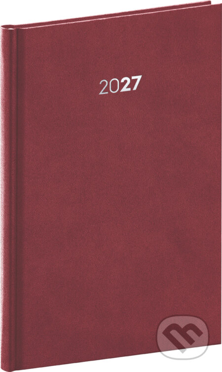 NOTIQUE Týždenný diár Balakon 2027 (bordový) (Notique). Notique, 2026 NOTIQUE Týždenný diár Balakon 2027 (bordový) (Notique). Notique, 2026