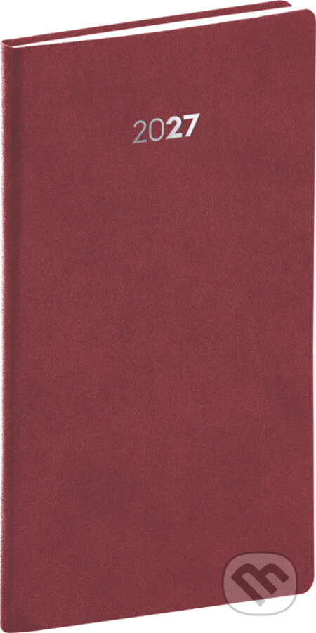 NOTIQUE Vreckový diár Balakon 2027 (bordový) (Notique). Notique, 2026 NOTIQUE Vreckový diár Balakon 2027 (bordový) (Notique). Notique, 2026