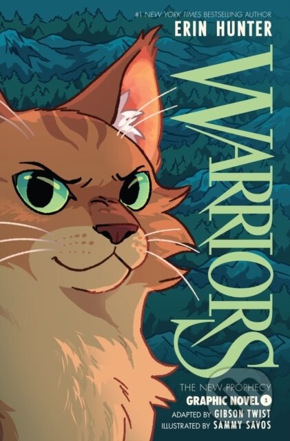 Kniha: Warriors Graphic Novel: The New Prophecy, Part One of Three (Erin Hunter a Gibson Twist). HarperCollins, 2026 Kniha: Warriors Graphic Novel: The New Prophecy, Part One of Three (Erin Hunter a Gibson Twist). HarperCollins, 2026
