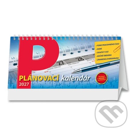 Stolový Plánovací kalendár 2027 (Spektrum grafik). Spektrum grafik, 2026 Stolový Plánovací kalendár 2027 (Spektrum grafik). Spektrum grafik, 2026