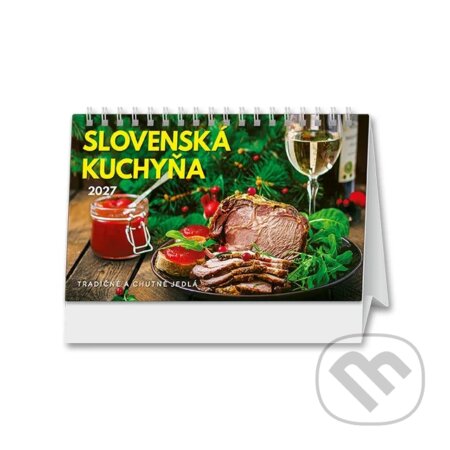 Stolový kalendár Slovenská kuchyňa 2027 (Spektrum grafik). Spektrum grafik, 2026 Stolový kalendár Slovenská kuchyňa 2027 (Spektrum grafik). Spektrum grafik, 2026