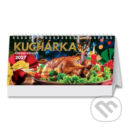 Stolový kalendár Kuchárka 2027 (Spektrum grafik). Spektrum grafik, 2026 Stolový kalendár Kuchárka 2027 (Spektrum grafik). Spektrum grafik, 2026