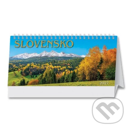 Stolový kalendár Slovensko 2027 (Spektrum grafik). Spektrum grafik, 2026 Stolový kalendár Slovensko 2027 (Spektrum grafik). Spektrum grafik, 2026