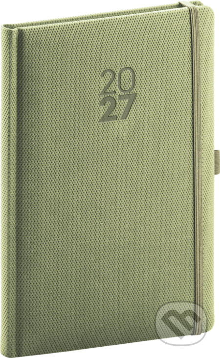 NOTIQUE Týždenný diár Diamante 2027 (olivový) (Notique). Notique, 2026 NOTIQUE Týždenný diár Diamante 2027 (olivový) (Notique). Notique, 2026