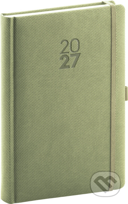 NOTIQUE Denný diár Diamante 2027 (olivový) (Notique). Notique, 2026 NOTIQUE Denný diár Diamante 2027 (olivový) (Notique). Notique, 2026