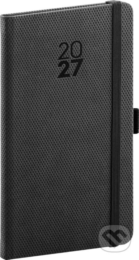 NOTIQUE Vreckový diár Diamante 2027 (čierny) (Notique). Notique, 2026 NOTIQUE Vreckový diár Diamante 2027 (čierny) (Notique). Notique, 2026