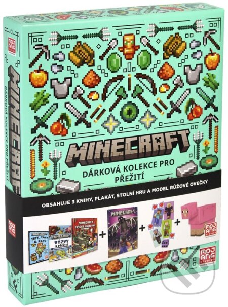 Kniha: Minecraft: Dárková kolekce pro přežití (Autorský kolektív). Alicanto, 2026 Kniha: Minecraft: Dárková kolekce pro přežití (Autorský kolektív). Alicanto, 2026