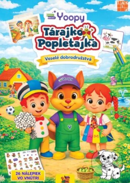 Kniha: Tárajko a Popletajka - Veselé dobrodružstvá (Eva Barnišinová). Taktik, 2026 Kniha: Tárajko a Popletajka - Veselé dobrodružstvá (Eva Barnišinová). Taktik, 2026