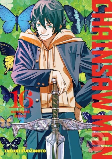 Kniha: Chainsaw Man 16 - Obyčejné štěstí (Tatsuki Fujimoto). Crew, 2026 Kniha: Chainsaw Man 16 - Obyčejné štěstí (Tatsuki Fujimoto). Crew, 2026