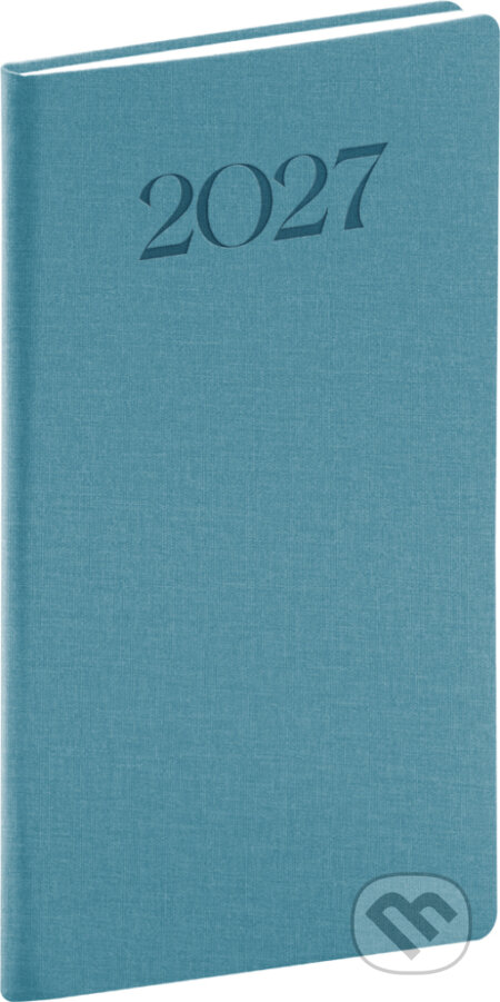 NOTIQUE Vreckový diár Biella 2027 (modrý) (Notique). Notique, 2026 NOTIQUE Vreckový diár Biella 2027 (modrý) (Notique). Notique, 2026