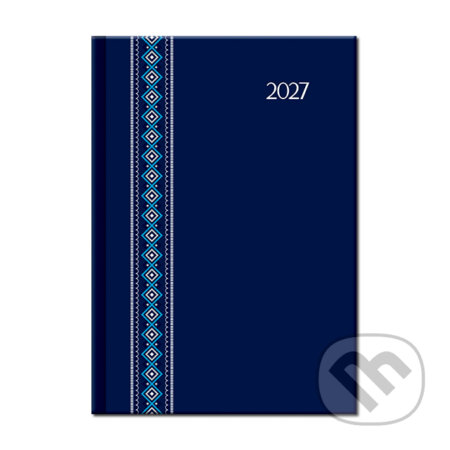 Denný diár FOLK 2027 - modrý (Spektrum grafik). Spektrum grafik, 2026 Denný diár FOLK 2027 - modrý (Spektrum grafik). Spektrum grafik, 2026