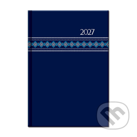 Týždenný diár FOLK 2027 - modrý (Spektrum grafik). Spektrum grafik, 2026 Týždenný diár FOLK 2027 - modrý (Spektrum grafik). Spektrum grafik, 2026