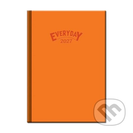 Denný diár Everyday 2027 - oranžový (Spektrum grafik). Spektrum grafik, 2026 Denný diár Everyday 2027 - oranžový (Spektrum grafik). Spektrum grafik, 2026
