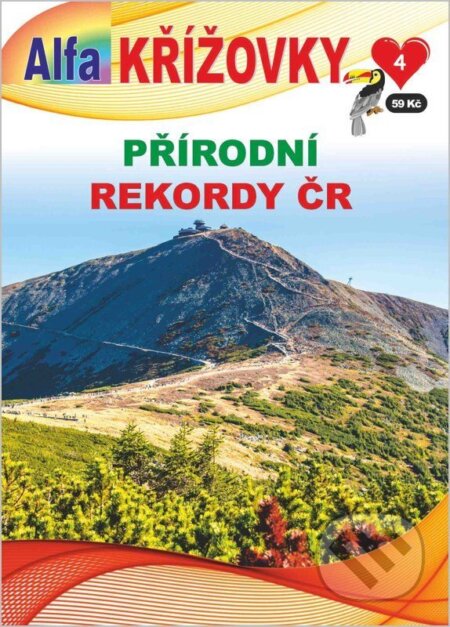 Kniha: Křížovky 4/2026 - Přírodní rekordy ČR (Alfasoft). Alfasoft, 2026 Kniha: Křížovky 4/2026 - Přírodní rekordy ČR (Alfasoft). Alfasoft, 2026