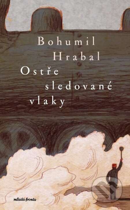 Kniha: Ostře sledované vlaky (Bohumil Hrabal). Mladá fronta, 2026 Kniha: Ostře sledované vlaky (Bohumil Hrabal). Mladá fronta, 2026