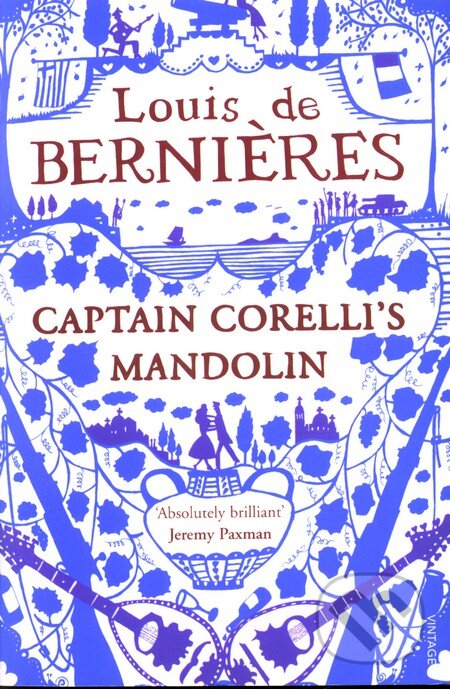 Kniha: Captain Corellis Mandolin (Louis de Bernières). Vintage, 1995 Kniha: Captain Corellis Mandolin (Louis de Bernières). Vintage, 1995