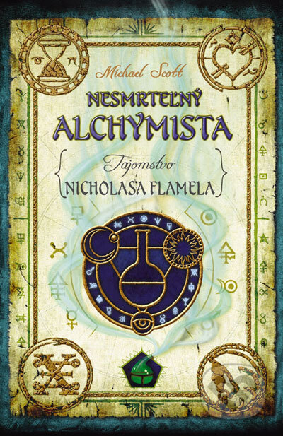 Kniha: Nesmrteľný Alchymista (Michael Scott). Ikar, 2007 Kniha: Nesmrteľný Alchymista (Michael Scott). Ikar, 2007