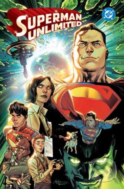 Kniha: Superman Unlimited Vol. 1 (Dan Slott a Rafael Albuquerque). DC Comics, 2026 Kniha: Superman Unlimited Vol. 1 (Dan Slott a Rafael Albuquerque). DC Comics, 2026