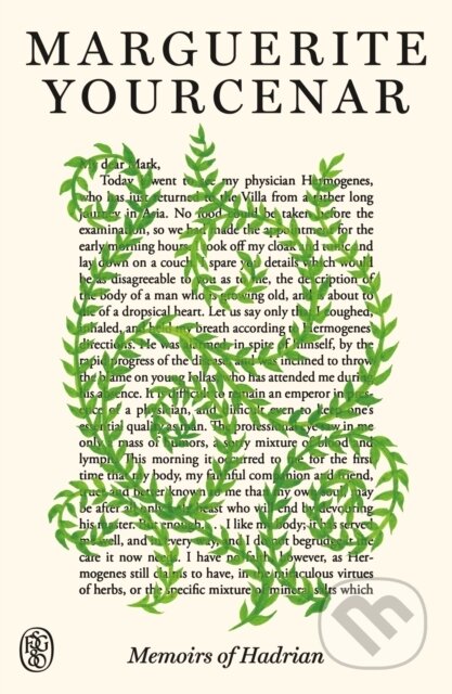 Kniha: Memoirs of Hadrian (Marguerite Yourcenar). Farrar, Straus and Giroux, 2026 Kniha: Memoirs of Hadrian (Marguerite Yourcenar). Farrar, Straus and Giroux, 2026