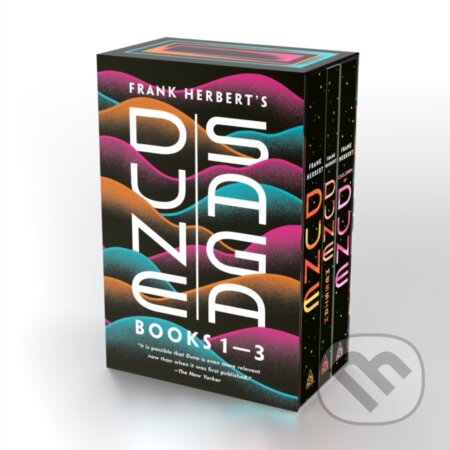Kniha: Frank Herbert's Dune Saga 3-Book Boxed Set (Frank Herbert). , 1900 Kniha: Frank Herbert's Dune Saga 3-Book Boxed Set (Frank Herbert). , 1900