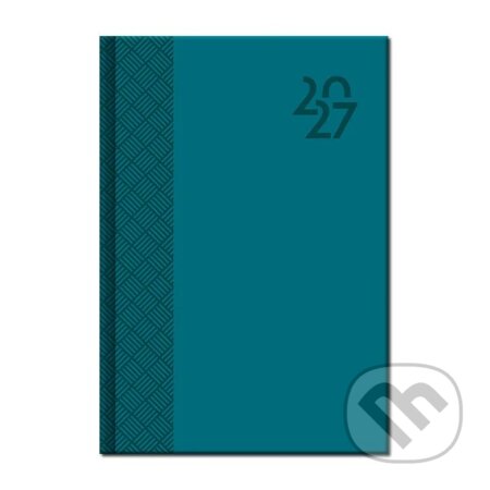 Denný diár VENETIA 2027 - tyrkysový (Spektrum grafik). Spektrum grafik, 2026 Denný diár VENETIA 2027 - tyrkysový (Spektrum grafik). Spektrum grafik, 2026