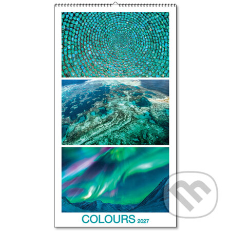 Nástenný kalendár Colours 2027 (Spektrum grafik). Spektrum grafik, 2026 Nástenný kalendár Colours 2027 (Spektrum grafik). Spektrum grafik, 2026