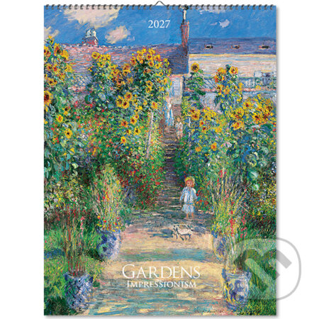 Nástenný kalendár Gardens Impressionism 2027 (Spektrum grafik). Spektrum grafik, 2026 Nástenný kalendár Gardens Impressionism 2027 (Spektrum grafik). Spektrum grafik, 2026