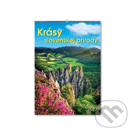 Nástenný kalendár Krásy slovenskej prírody 2027 (Spektrum grafik). Spektrum grafik, 2026 Nástenný kalendár Krásy slovenskej prírody 2027 (Spektrum grafik). Spektrum grafik, 2026