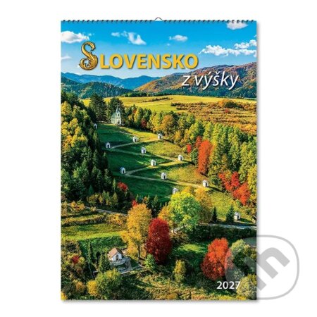 Nástenný kalendár Slovensko z výšky 2027 (Spektrum grafik). Spektrum grafik, 2026 Nástenný kalendár Slovensko z výšky 2027 (Spektrum grafik). Spektrum grafik, 2026