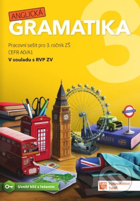 Kniha: Anglická gramatika 3 - pracovní sešit RVP (Lenka Weinbergerová, Lucie Hanková a Kateřina Prokešová). Taktik, 2026 Kniha: Anglická gramatika 3 - pracovní sešit RVP (Lenka Weinbergerová, Lucie Hanková a Kateřina Prokešová). Taktik, 2026
