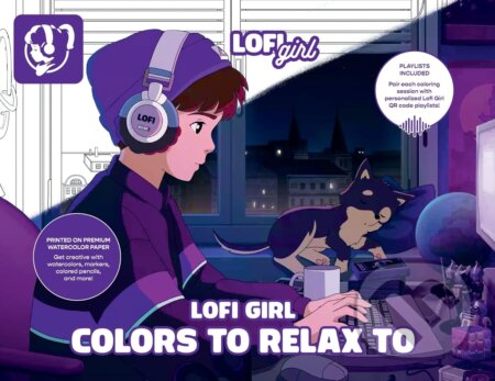 Kniha: Lofi Girl Colors to Relax To (Lofi Girl). ABRAMS, 2026 Kniha: Lofi Girl Colors to Relax To (Lofi Girl). ABRAMS, 2026