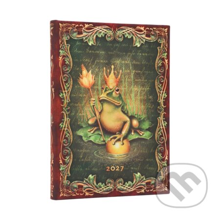 Paperblanks - 12-mesačný týždenný diár The Brothers Grimm, Frog Prince 2027 (Paperblanks). Paperblanks, 2026 Paperblanks - 12-mesačný týždenný diár The Brothers Grimm, Frog Prince 2027 (Paperblanks). Paperblanks, 2026