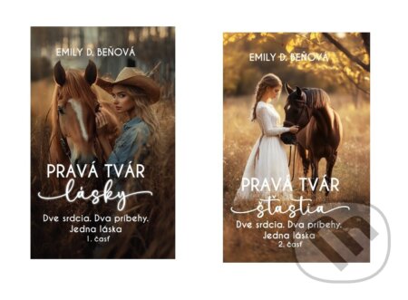 Kniha: Pravá tvár lásky + Pravá tvár šťastia (Emily D. Beňová). BESTSELLER, 2026 Kniha: Pravá tvár lásky + Pravá tvár šťastia (Emily D. Beňová). BESTSELLER, 2026