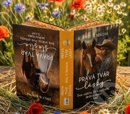 Kniha: Pravá tvár lásky + Pravá tvár šťastia (Emily D. Beňová). BESTSELLER, 2026 Kniha: Pravá tvár lásky + Pravá tvár šťastia (Emily D. Beňová). BESTSELLER, 2026