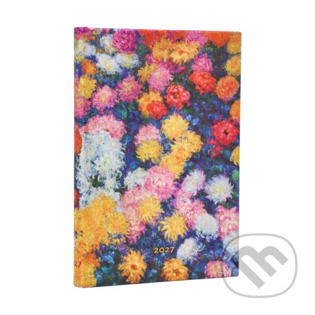 Paperblanks - 12-mesačný týždenný diár Monet’s Chrysanthemums 2027 (Paperblanks). Paperblanks, 2026 Paperblanks - 12-mesačný týždenný diár Monet’s Chrysanthemums 2027 (Paperblanks). Paperblanks, 2026