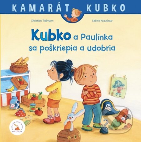 Kniha: Kubko a Paulínka sa poškriepia a udobria (Christian Tielmann). Verbarium, 2026 Kniha: Kubko a Paulínka sa poškriepia a udobria (Christian Tielmann). Verbarium, 2026