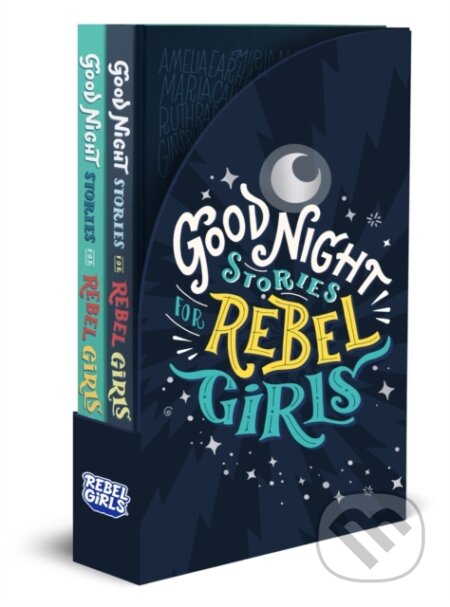 Kniha: Good Night Stories for Rebel Girls 2-Book Gift Set (Elena Favilli, Rebel Girls a Francesca Cavallo). Rebel Girls, 2021 Kniha: Good Night Stories for Rebel Girls 2-Book Gift Set (Elena Favilli, Rebel Girls a Francesca Cavallo). Rebel Girls, 2021